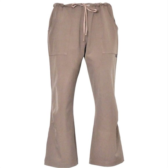 Patagonia Women's Light Brown Drawstring Capri Pants Size 8 - Picture 1 of 10